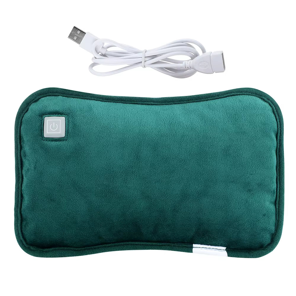 Hand Warmer Electric Heating Pad Flannel Heat Explosion-Proof Warm Bag Winter Sleeping Pillow Pack Reusable Winter Handwarmer