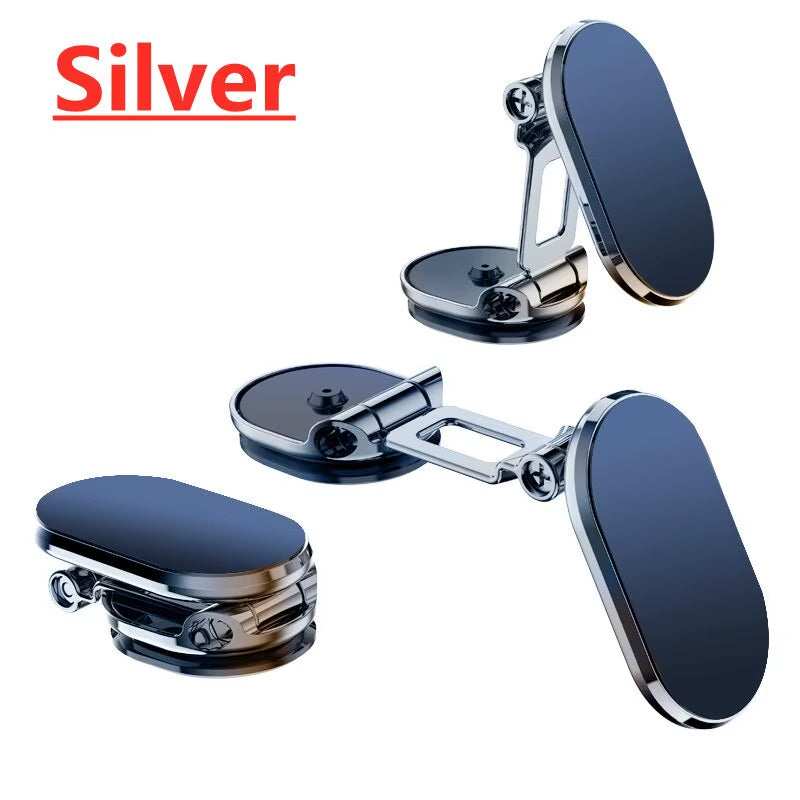 1080 Magnetic Car Phone Holder Magnet Smartphone Support GPS Foldable Phone Bracket in Car for Iphone 14 13 12 11 Samsung Xiaomi