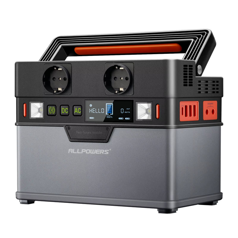 Portable Power Station 110 / 230V Solar Generator 2000W/700W/300W/200W Emergency Power Supply Fit for Iphone Camping