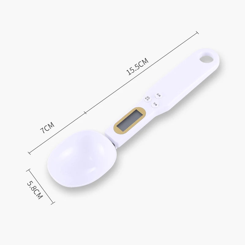 Mini Spoon Scale Digital Kitchen Scale Electronic LCD Food Scale 0.1-500G Cooking Flour Milk Coffee Powder Weight Measure Spoon