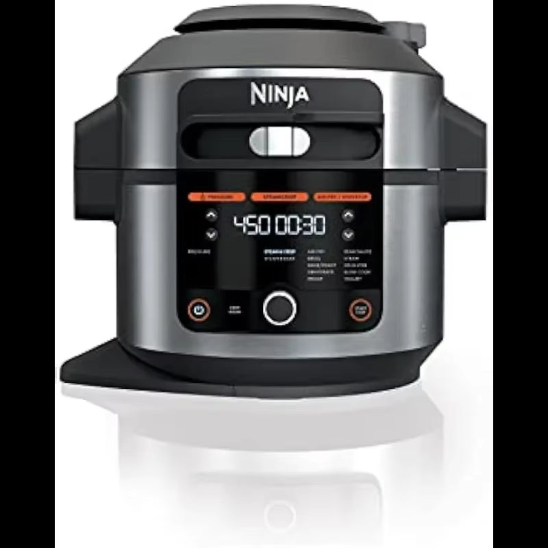 For Ninja OL501 Foodi 6.5 Qt. 14-In-1 Pressure Cooker Steam Fryer with Smartlid,That Air Fries,Proofs & More,With 2-Layer Capaci