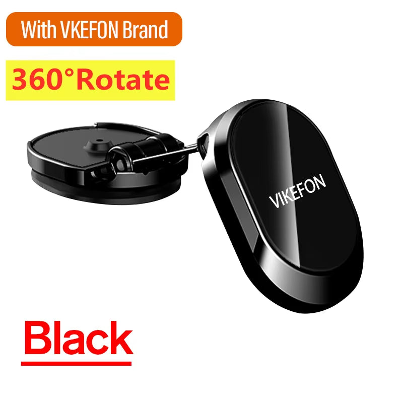 1080 Magnetic Car Phone Holder Magnet Smartphone Support GPS Foldable Phone Bracket in Car for Iphone 14 13 12 11 Samsung Xiaomi