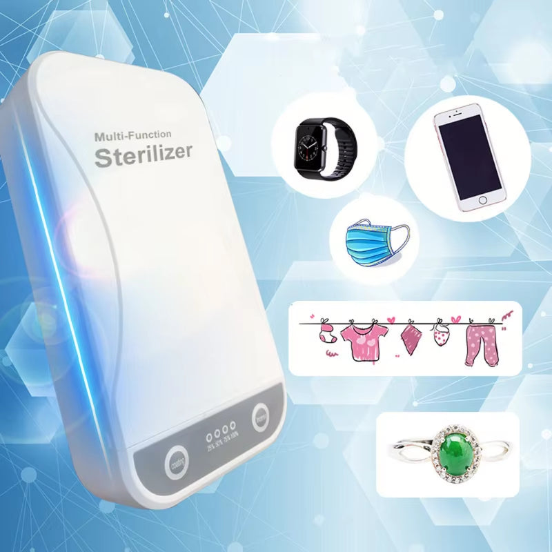 New Smart Home Multifunctional UV Sterilizer Mobile Phone Portable Safety Versatility Child Safety Family Health