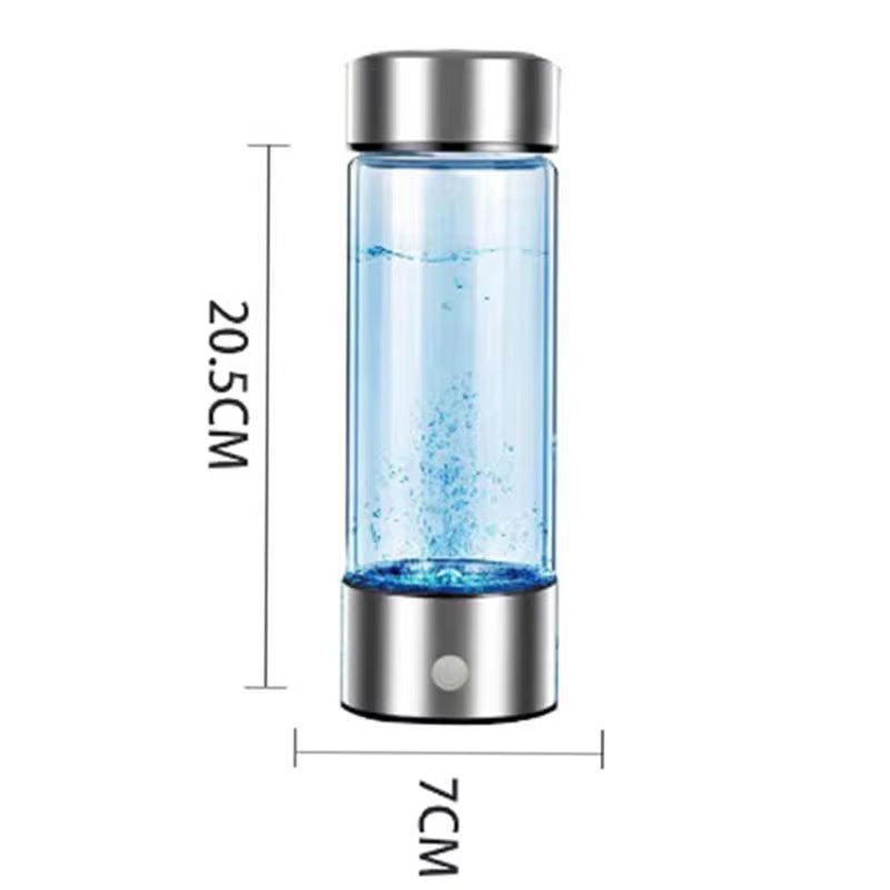 Hydrogen-Rich Water Cup Portable Electric Hydrogen Rich Water Generator Bottle Titanium Quality Filter Healthcare Water Cup USB