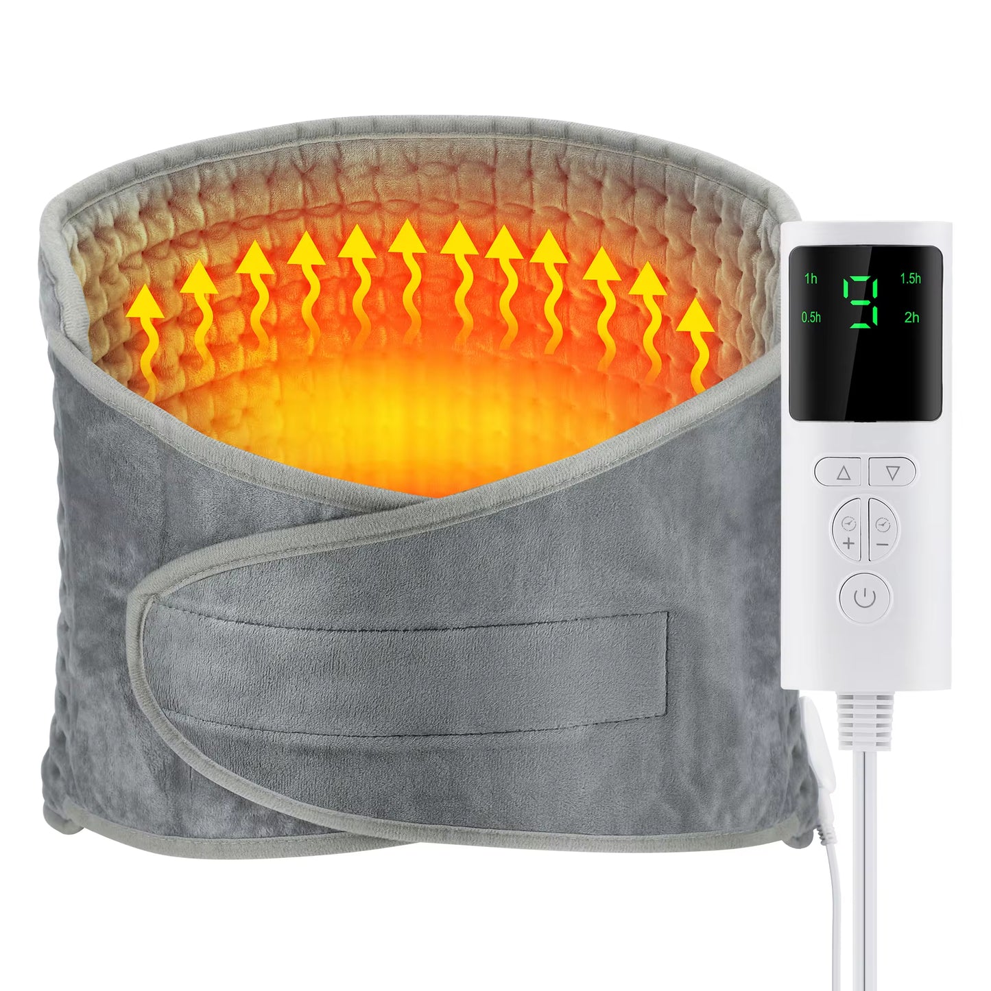 Electric Heating Waist Belt Warm Thermal Pad Office Home Temperature Control Waist Belt Warming Back Hand Warmer