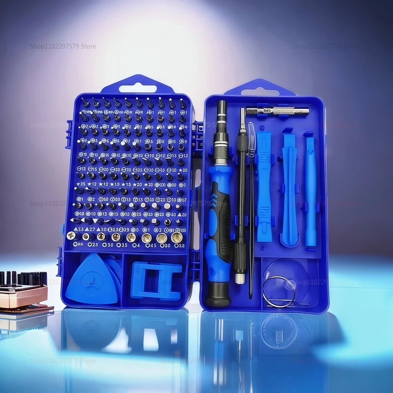 115 in 1Multifunctional Screwdriver Set Computer PC Mobile Phone Equipment Repair Screw Driver Insulation Manual Household Tools
