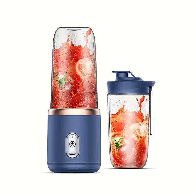 Portable Electric Juicer Mini Home Mixer Multifunctional Fruit and Vegetable Crushing Mixer USB Charging Juice Cup Juicing Tool