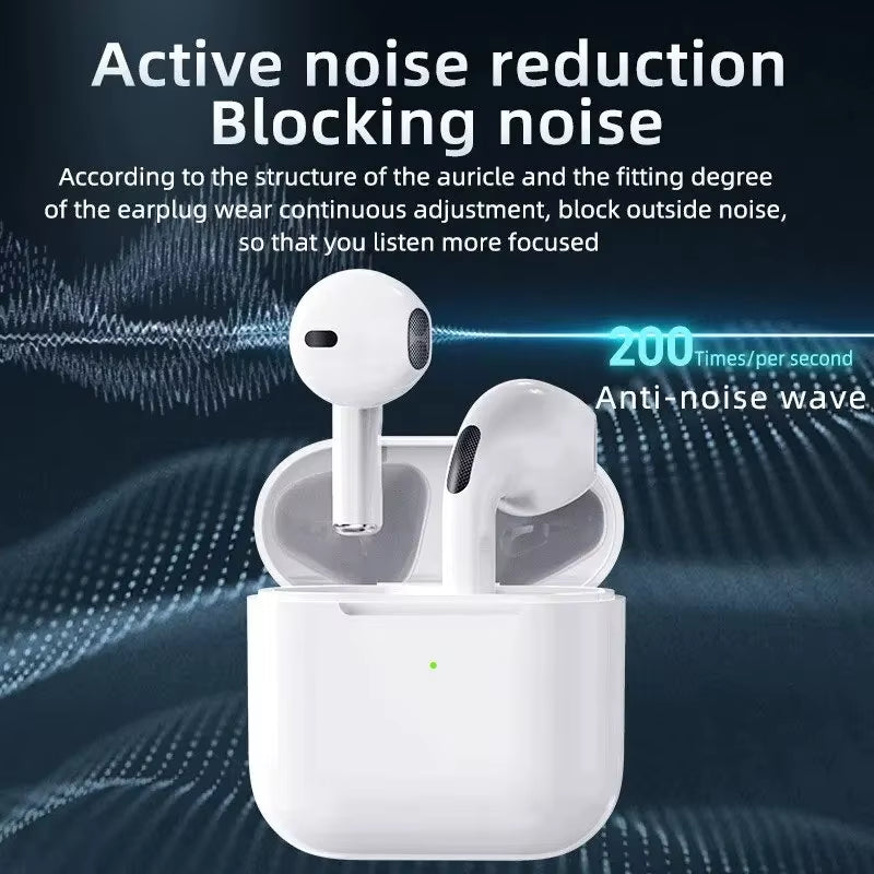 PRO4 Wireless Bluetooth Earphones Headphones Outdoor Sport Headset 5.3 with Charging Bin Display Touch Control Earbuds for Muisc