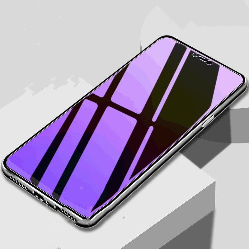 VIVO S1pro Full Screen Transparent Purple Tempered Film