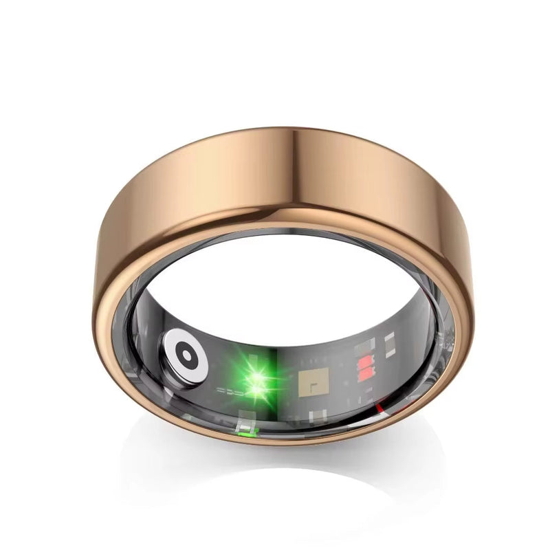 Smart Ring 2024 Smartring R02 Health Monitoring IP68 Waterproof Multi-Sport Modes Bluetooth Sleep Tracker Finger Ring Man