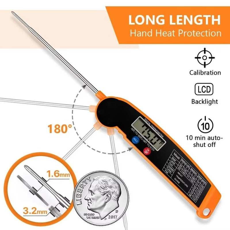Digital Kitchen Food Thermometer for Meat Water Milk Cooking Food Probe BBQ Electronic Oven Thermometer Kitchen Tools