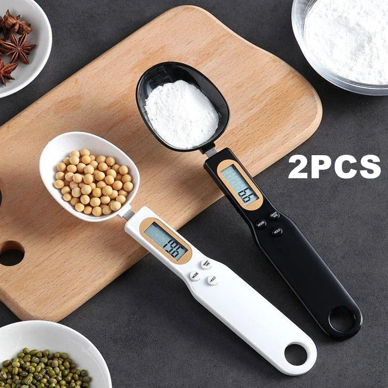 Mini Spoon Scale Digital Kitchen Scale Electronic LCD Food Scale 0.1-500G Cooking Flour Milk Coffee Powder Weight Measure Spoon