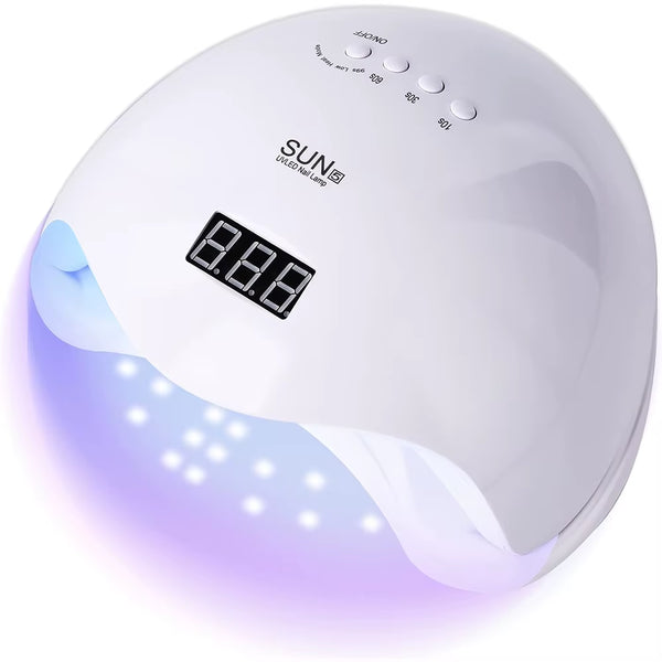 YIKOOLIN SUN5 48W Led Uv Lamp for Nails Drying with 4 Timers Automatic Sensor All Gel Professional Nail Art Tools Accessories