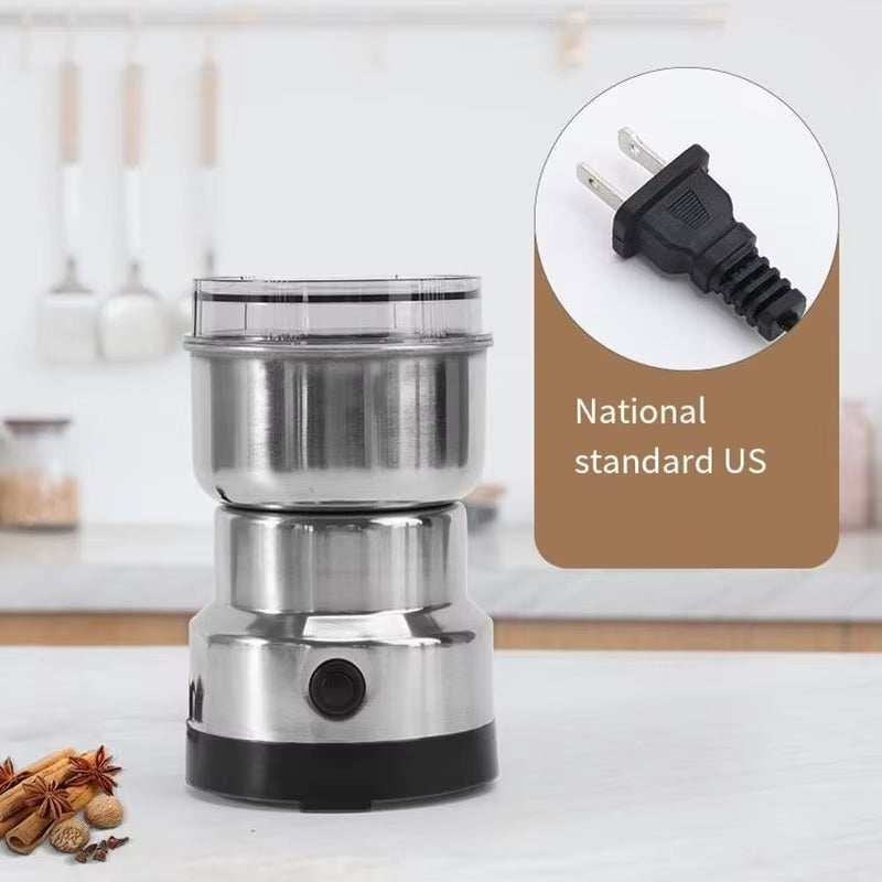 Kitchen Multifunctional 4 Blade Grain Grinder Coffee Chopping Home Electric Coffee Grinder Nut Bean Flavor Blender