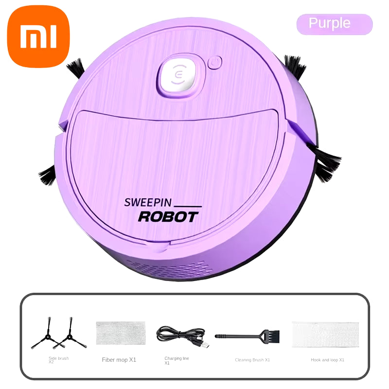 5-In-1 Smart Sweeping Suction Mopping Cleaning Machine Robot Vacuum Cleaner Home Appliance Kitchen Robots Wirelesscleaner